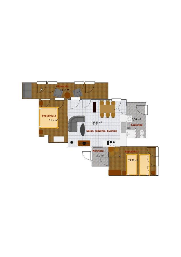 Apartament Roland Swieradow-Zdroj Ngoại thất bức ảnh